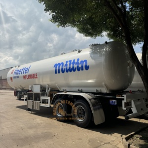 SAIL remorque de camion-citerne de stockage et de transport GPL à 2 essieux personnalisable léger 55/58/60 M3 avec pompe GPL à bon <span class=keywords><strong>prix</strong></span> - Product Image 3