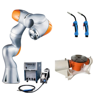 KUKA Cobot Roboter LBR iiwa 14 R820 mit OTC-Schweißgerät und chinesischer Marke Schweiß-Positioner für Werksprozesse - Product Image 3