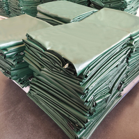 Bâche en PVC 500gsm 600gsm imperméable pour camion, couverture de chargement, tente, auvent avec bords renforcés