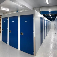 Unité de stockage miniature de haute qualité fabriquée par le fabricant, grand espace de stockage public intérieur avec contrôle climatique pour les petits entrepôts