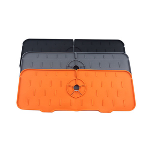 Tapis de protection en silicone pour robinet d'évier, support pour éponge et savon à vaisselle, accessoires pour comptoir de cuisine et salle de bain, pare-éclaboussures d'évier de cuisine, qualité alimentaire - Product Image 6