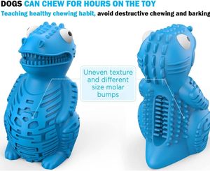 Juguete Interactivo para Mascotas, Dispensador Lento de Comida para Perros, Ecológico, Limpia los Dientes, Juguete Dispensador de Comida - Product Image 4