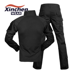 Màu đen TC 65/35 Ripstop chiến đấu chiến thuật đồng phục G2 - Product Image 2