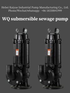 <b>Pumps</b> Sewage Pumping Station 300m Water Head <b>Submersible</b> <b>Pump</b> with Cutter or Agitator Sewage Water <b>Pump</b> Durable - Product Image 6