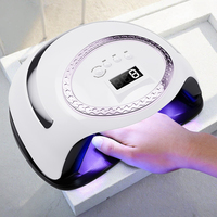 Machine de photothérapie à lampe à ongles LED haute puissance 66 lumières Dispositif de polymérisation UV à induction infrarouge pour la cuisson des ongles à la maison