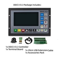 Controlador de Movimiento CNC de 3 Ejes Digital Dream DDCS V3.1 / DDCS V3.3 500KHz, Similar al Controlador CNC GSK, Centro de Mecanizado y Piezas