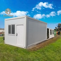 Bâtiment de bureau préfabriqué en acier portable standard, conteneur mobile de 20 pieds, maison de conteneur, salle de stockage, salle d'activités, multifonctionnel