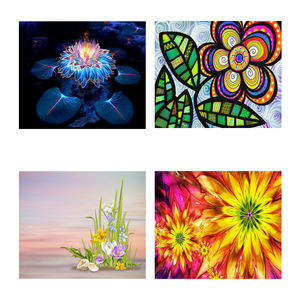 5D DIY diamante pintura cuadrado completo/redondo Mandala diamante bordado mosaico Kit flor decoración del hogar pinturas de pared artesanía - Product Image 2