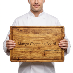 Ensemble de planches à découper rectangulaires en bambou épais, écologiques, jetables, lavables au lave-vaisselle, avec logo personnalisé, pour légumes et viande, vente en gros - Product Image 1