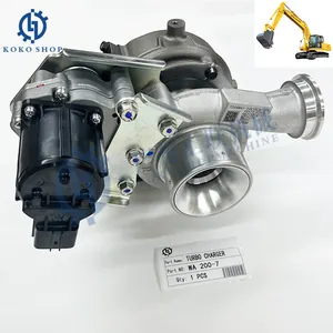 Peças da máquina escavadora WA200 WA200-7 WA250 PC200-7 Turbo Ally Turbocompressor de alta qualidade para peças de motor diesel