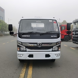 รถบรรทุกตู้บรรทุกสินค้า DENGFENG 5 ตัน รุ่นใหม่ พร้อมแท่นวางด้านหลัง สะดวกในการขนถ่าย - Product Image 2