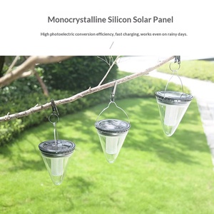 Nouvelle lampe solaire de jardin Emperor Shun DS007, éclairage continu de 6 à 12 heures, interrupteur de commande de lumière pour paysage extérieur - Product Image 1