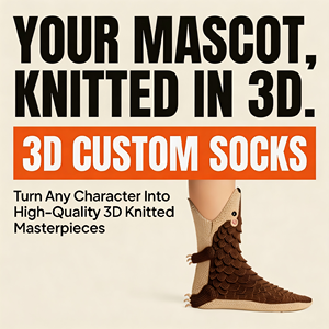 <span class=keywords><strong>Chaussettes</strong></span> Mascotte 3D Personnalisées en Forme de Pangolin, Tricotées à la Main, en Peluche, Cadeau Original pour Enfants et Adultes, Vente en Gros Directe Usine OEM - Product Image 1