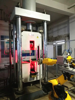 Máquina de Ensayo Universal Electrohidráulica de un Solo Espacio con Servocontrol (UTM) para Pruebas de Tracción, Compresión y Flexión de Metales, ASTM E4 ISO7500-1