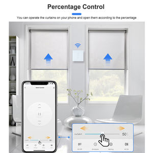 Module de Commande WiFi Intelligent pour Moteur Tubulaire 4 Fils, <span class=keywords><strong>Interrupteur</strong></span> de Rideau, Minuteur, Commande Vocale par APP, <span class=keywords><strong>Interrupteur</strong></span> Intelligent Tuya pour <span class=keywords><strong>Volet</strong></span> <span class=keywords><strong>Roulant</strong></span> - Product Image 4
