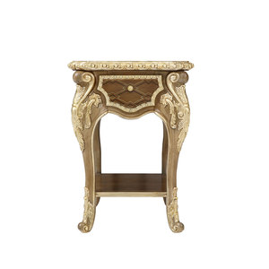 <span class=keywords><strong>Table</strong></span> d'appoint de salon de luxe de style royal européen, en bois massif, sculptée à la main, avec dentelle, carrée, classique, <span class=keywords><strong>table</strong></span> d'angle - Product Image 2