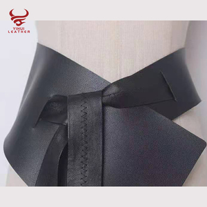 <span class=keywords><strong>Ceinture</strong></span> pour femme avec nœud à lacets irrégulier Ceintures surdimensionnées pour femme en cuir PU <span class=keywords><strong>noir</strong></span> Plus Size Large Corset <span class=keywords><strong>OBI</strong></span> Ceintures pour dame - Product Image 5