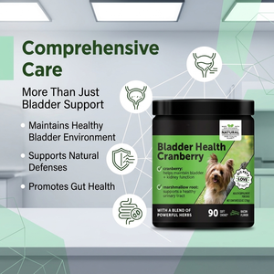 OEM ODM Probióticos de Arándano <span class=keywords><strong>para</strong></span> el Tracto Urinario de <span class=keywords><strong>Perros</strong></span>, Soporte <span class=keywords><strong>para</strong></span> la Vejiga Urinaria y los Riñones, Glucosamina, Condroitina, Cuidado Orgánico <span class=keywords><strong>para</strong></span> la Salud de las Mascotas - Product Image 5