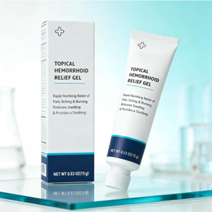 Gel Tópico para el Alivio de las Hemorroides con Doble Protección Antibacteriana 10g para Uso Sedentario <span class=keywords><strong>en</strong></span> la Oficina - Product Image 1