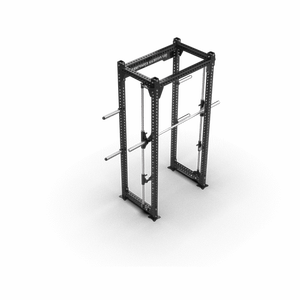 Rack de Sentadillas Ajustable de Acero Reforzado QLI QPSR02 para Gimnasio Comercial, Media Jaula para Entrenamiento de Fuerza con Pesas Libres - Product Image 3