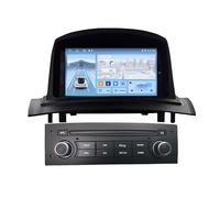Lecteur multimédia Android pour voiture 1 Din avec 8 Go de RAM, navigation GPS pour Renault Mégane II 2004-2009