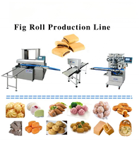 Máquina Automática para Rellenar Galletas, Equipo de Encrustación, Máquina para Hacer Pasteles Rellenos para la Producción de Mochi, Mooncake, Maamoul y Otros Bocadillos