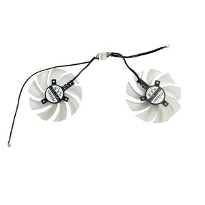 Ventilador para GPU PowerColor Hellhound Spectral White <span class=keywords><strong>AMD</strong></span> Radeon RX 6650 XT 8GB GDDR6, 98MM 4PIN FD10015H12D <span class=keywords><strong>RX6650XT</strong></span> - Product Image 4