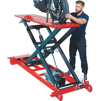 Dispositif de levage de moto hydraulique lourd d'entretien de moto de U-M01 de haute qualité