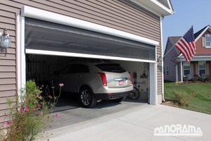 <span class=keywords><strong>Porte</strong></span> <span class=keywords><strong>moustiquaire</strong></span> rétractable automatique à télécommande directe d'usine pour patio, <span class=keywords><strong>garage</strong></span> et piscine - Product Image 2