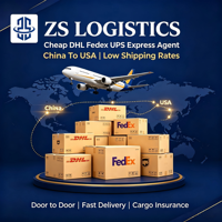 Transitaire professionnel 1688, expédition aérienne bon marché DDP DHL UPS FBA Express de Chine vers les États-Unis, l'Europe, le Canada, porte à porte