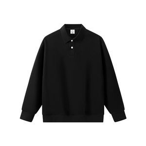 Felpa Personalizzata in Tessuto Misto Poliestere-Cotone da 350 Grammi, Manica Lunga, Alta Qualità, Tinta Unita, Casual per <span class=keywords><strong>Abbigliamento</strong></span> Autunno-Inverno - Product Image 6