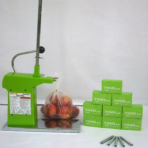 Máquina Selladora de Bolsas de Plástico <span class=keywords><strong>para</strong></span> Verduras, Frutas y Carnes de Supermercado, con Grapas de Aluminio - Product Image 3