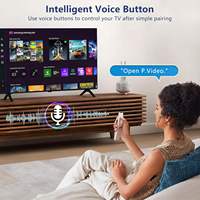 Télécommande vocale solaire BN59-01391A pour téléviseurs intelligents Samsung 2018-2025 avec chargement rapide USB-C et appairage Bluetooth