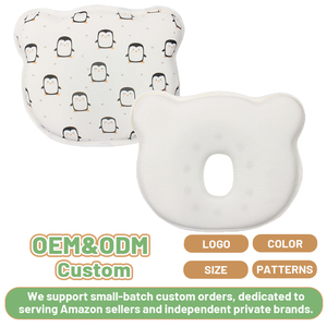 Ergonomic Children's Memory Sponge Pillow Orthotic Children's Neck Support Sleeping Pad Breathable Washable Children's <strong>Bedding</strong> - Product Image 1
