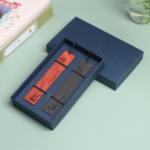 Factory Custom Promotional Bookmarks Wooden Bookmark Chain