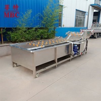 Volautomatische Bubble Fruit Groente Avocado Mango Aardappel Reinigingsmachine