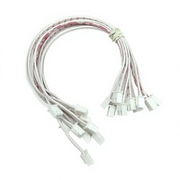 JST XH2.54 2.54mm kabel kawat konektor 26AWG 310mm panjang kawat PVC nilon 2/3/4/5/6/7/8/9/10 Pin Pitch laki-laki steker soket perempuan