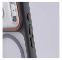 Coque de luxe mate translucide pour iPhone 17 16 Pro Max 15 14 Plus avec chargement magnétique sans fil et protection antichoc