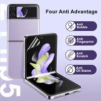 Matériau mobile avant Tpu ajustement facile pour protecteur d'écran Samsung Galaxy Flip 4 antichoc