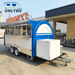 ONLYWE Vente en plein air <span class=keywords><strong>Chariot</strong></span> <span class=keywords><strong>à</strong></span> bonbons Cuisine mobile Mini remorque alimentaire <span class=keywords><strong>Chariot</strong></span> <span class=keywords><strong>à</strong></span> hot-dog pour jus de fruits Lait <span class=keywords><strong>Chariot</strong></span> <span class=keywords><strong>à</strong></span> crème glacée - Product Image 1