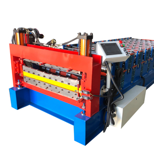 Machine de formage de rouleaux à trois couches Tuile trapézoïdale faisant la machine Machine de formage de rouleaux ondulés - Product Image 1