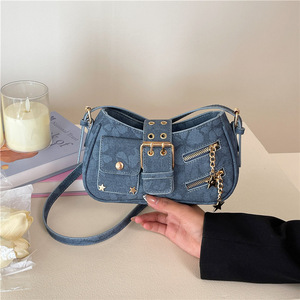 <span class=keywords><strong>Sac</strong></span> à bandoulière sexy de style américain au design unique, nouveau modèle 2026, orné d'étoiles, à porter à la main, en bandoulière ou en <span class=keywords><strong>sac</strong></span> travers. - Product Image 2