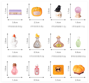 Halloween bougie bouteille de médecine tapis réfrigérateur corps oreiller cadre TV Lam chaise canapé armoire fantôme roi corbeau 3D résine meubles - Product Image 2