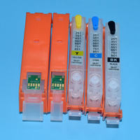BOMA - 5 Stück PGI-450 CLl-451 Leere Tintenpatronen mit ARC-Chip für Canon PIXMA MG5440 MG5540 MG5640 MG6340 MG6640 IX6840 IP8740