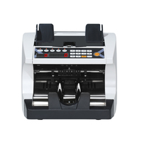 USD, EUR, GBP, CAD, MXN Mix nilai tagihan mesin penghitung uang mesin penghitung tagihan uang kertas detektor uang CIS