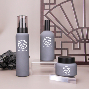 Chất lượng cao tùy chỉnh cảm ứng mềm 30ml,50ml,50g thủy tinh bao bì mỹ phẩm đặt Lotion bơm chai chai nhỏ giọt - Product Image 3