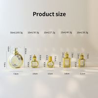 Usine Belle 10ml 15ml 50ml Bouteille De Parfum Vide Carré De Parfum En Verre Arabe Royal Bouteilles De Luxe
