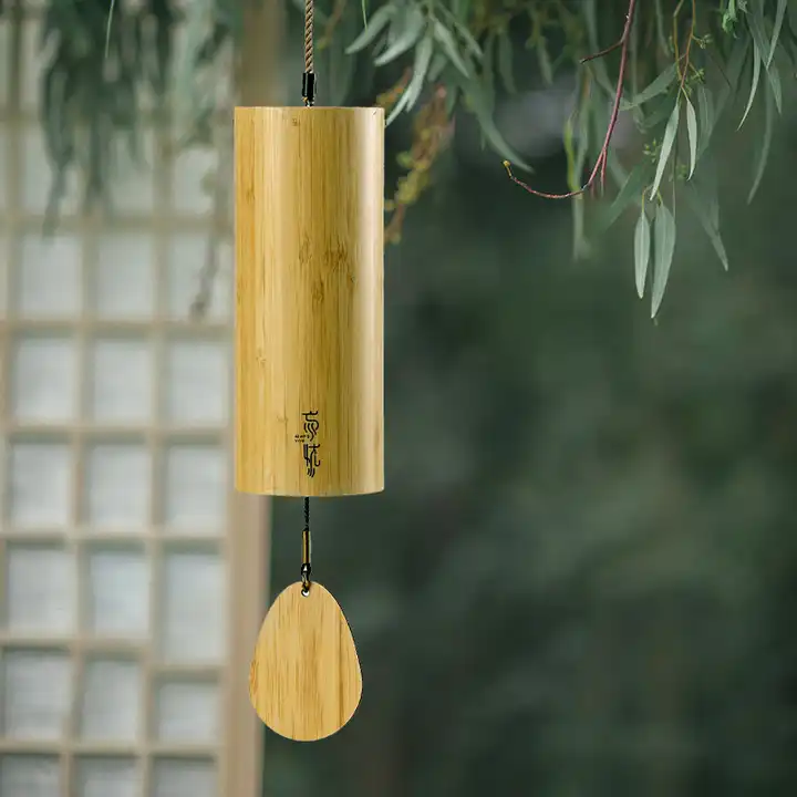 hluru bambou vent carillons son guérison méditation émotions relaxantes  unique bambou carillon en bambou pour jardin