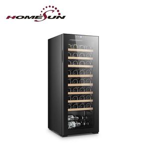 Enfriador de vino comercial Homesun para <span class=keywords><strong>36</strong></span> <span class=keywords><strong>botellas</strong></span>, bodega con compresor - Product Image 1
