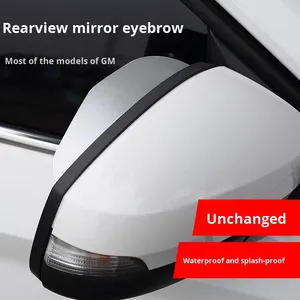 Aluminum Universal Fitment <b>Car</b> Rearview <b>Mirror</b> Rain Visor High Temperature Resistant Non-Deforming - Product Image 3